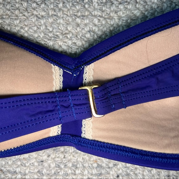 Bandeau style bikini top - fits 34B / 34C cup - Picture 6 of 8